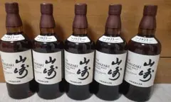 サントリー 山崎 シングルモルト ウイスキー ×5本