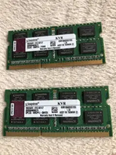 Kingston DDR3 1066 2GB/SOー DIM Mx2