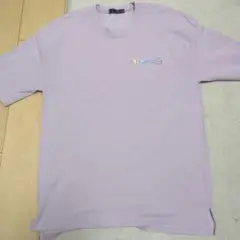ラベンダー Tシャツ ホログラムロゴ