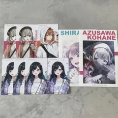 プロセカ エピカ 箔押し イラストカード 白石杏 小豆沢こはね 東雲彰人