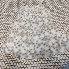ユニクロ　PAUL & JOE 女児　花柄ノースリーブワンピース 130