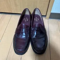 g.h.bass ローファー　logan 11D29cm バーガンディー