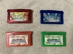 ポケットモンスター アドバンスソフト4本セット
