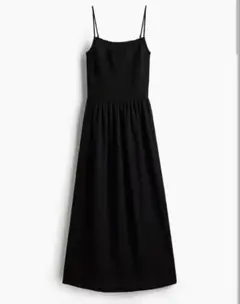 【H&M】シャーリングキャミワンピース