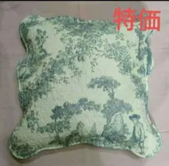 1091:特価♥　トワルドジュイ柄の素敵な✨クッションカバー　新品