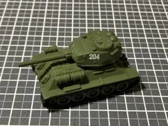 海洋堂 カプセルQ ワールドタンクデフォルメ T34-76 ダークグリーン