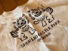 (新品未使用)首里城公園 シーサー Tシャツ XS