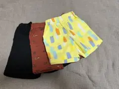 バースデー　ハーフパンツ　3着まとめ売り