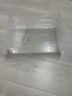 無印良品　3段ボックス　クリアケース