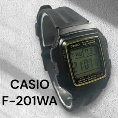 CASIO F-201WA デジタル腕時計 ブラック