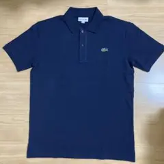 LACOSTE ネイビー ポロシャツ US M