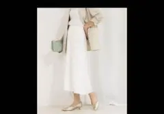 ノーリーズソフィ　ウォッシャブルダンボールフレアスカート