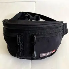 MILLET ボディバッグ 黒　ウエストポーチ