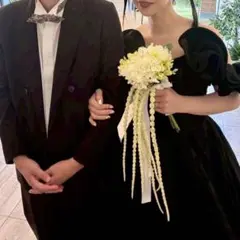 アジサイのウェディングブーケ ホワイト・グリーン