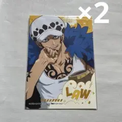 ONE PIECE 生ブロマイド　ジャンフェス　ロー　2枚セット