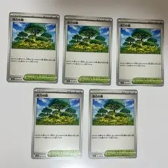 ポケモンカード【メガシンフォニア】PK-M1S-061 活力の森　5枚セット
