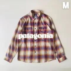 Patagonia 2014年製 オンブレチェックシャツ M 長袖シャツ