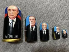 ロシア直輸入 肉筆天然木 歴代ロシア大統領マドリョーシカ 5体入 プーチン 2025年最新】プーチン マトリョーシカの人気アイテム - メルカリ