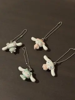 シナモロール　ガチャガチャ4個セット