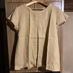 ネストローブ リネン半袖ブラウス