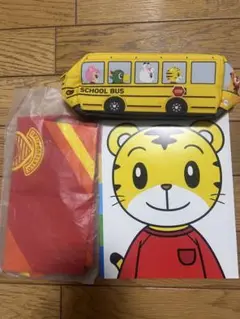 しまじろう　ペンケース　筆箱　ノート　新品ベネッセ　エプロン　新品　お手伝い