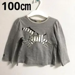 美品 ファミリア ロンT 100㎝