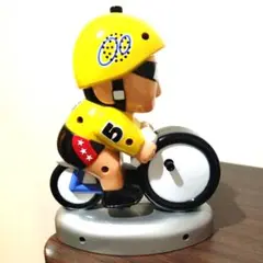競輪マン（黄色５番車）
