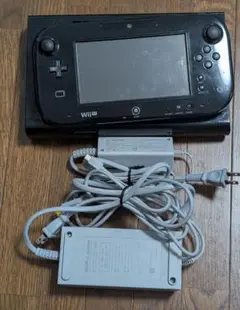 wiiu 本体　ブラック　セット