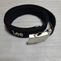 Lee 黒 ナイロンベルト