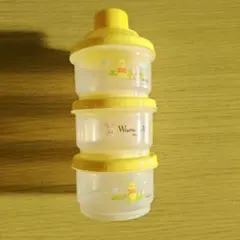 【8月末まで】ベビー プーさん 粉ミルク おやつ 保存容器3個セット