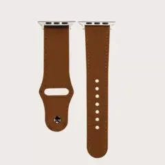 Apple Watch用ブラウンレザーバンド 訳あり