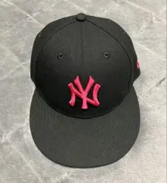 New Era 59FIFTY ブラック ピンク