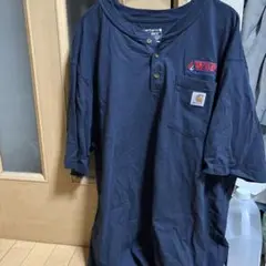 Carhartt WSBロゴ刺繍 Tシャツ XL ヘンリーネックシャツ