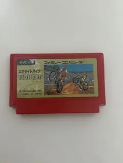 ファミコンソフト　エキサイトバイク HVC-EB 1984年製