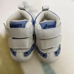 asics ファーストシューズ 11.5cm ホワイト/ブルー