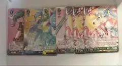 ヴァイスシュヴァルツ初音ミク 5枚セット