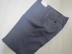 ウールブレンドノータックパンツ03Gray ウエスト91 未使用