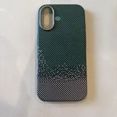 【中古】iPhone16対応 マグネットケース スリム軽量 カーボンファイバー風