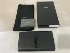 【送料無料】SAINT LAURENT サンローランパリ 長財布 ブラック