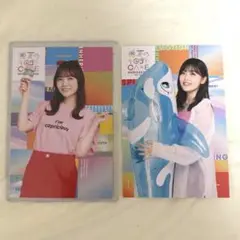 乃木坂46 真夏の全国ツアーカフェ2023 田村真佑 柴田柚菜 ポストカード
