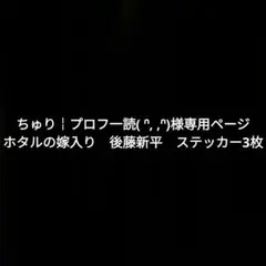 ちゅり￤プロフ一読( ᐢ, ,ᐢ)様　専用ページ