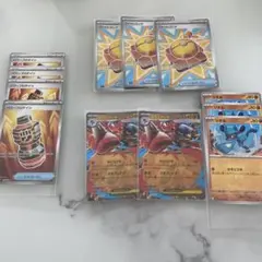 メガブレイブ　ルカリオ　デッキ　トレーディングカードセット　SR