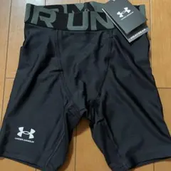 UNDER ARMOUR HEATGEAR ブラックスパッツ YS