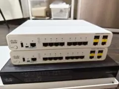 3台のCisco Catalystコンパクトイーサネットスイッチ