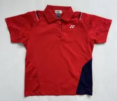 ヨネックス YONEX テニス バドミントン ポロシャツ 赤 L
