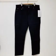 ✨残り１点✨ ジーンズ スリムフィット　メンズ　ズボン　ブラック　黒