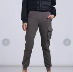美品　ダブルスタンダード　ESSENTIAL 裏起毛ハイテンションカーゴパンツ