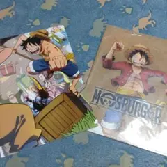 ワンピース　クリアファイル　２枚セット