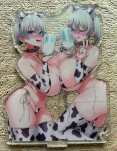 宇崎ちゃんは遊びたい 宇崎月 宇崎花 ビキニ ホルスタイン アクリルスタンド