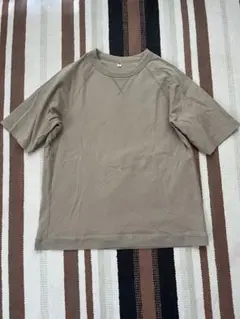 UNIQLO SHORTSLEEVE SWEATSHIRTS KHAKI M